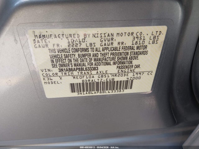 Nissan Sentra 2.0s