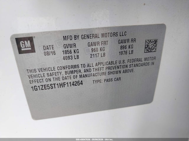 Chevrolet Malibu 1lt