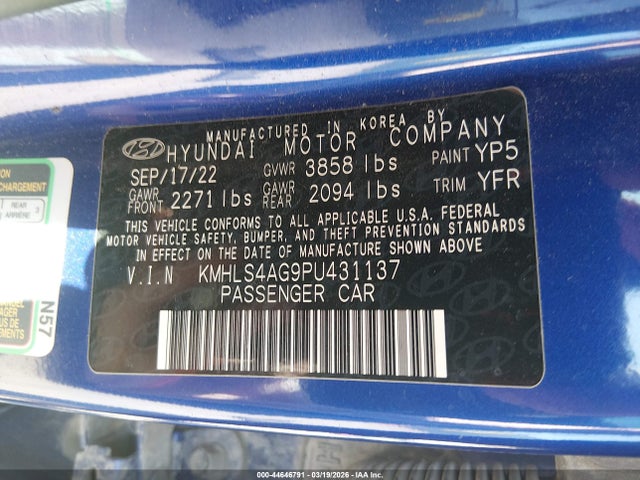 Hyundai ELANTRA Sel