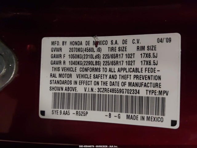 Honda CR-V Ex