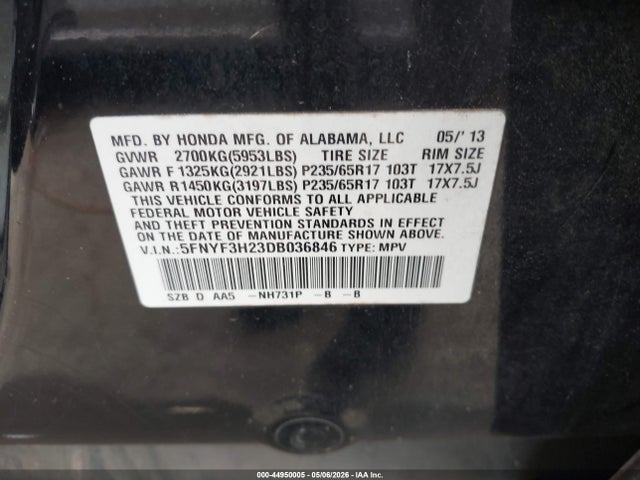 Honda Pilot Lx