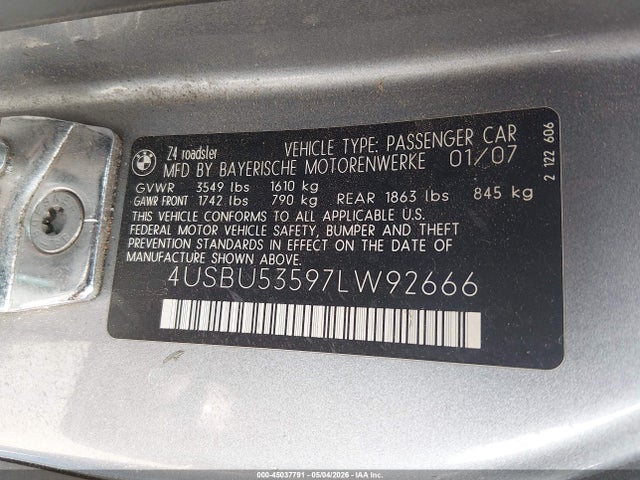 BMW Z Series 3.0si