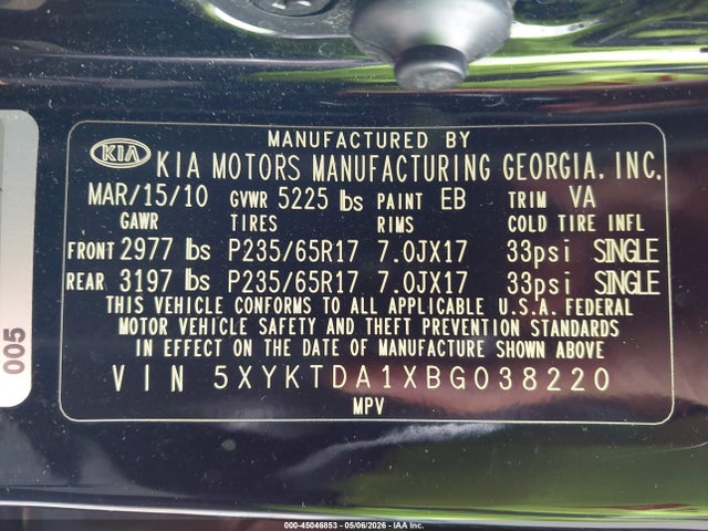 Kia Sorento Lx
