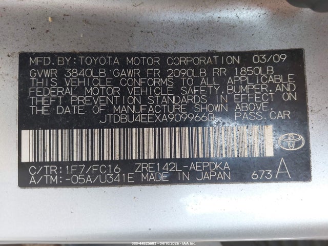 Toyota Corolla Le
