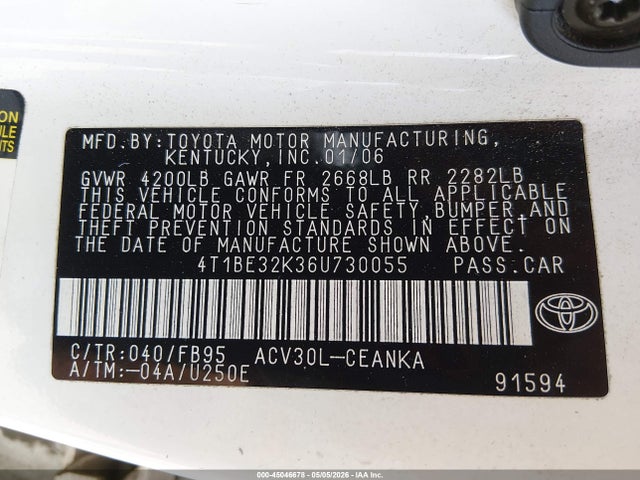Toyota Camry Le