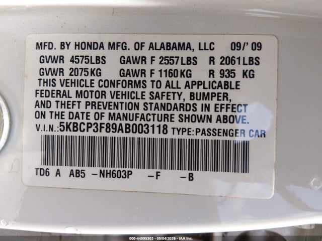 Honda Accord 3.5 Ex-l