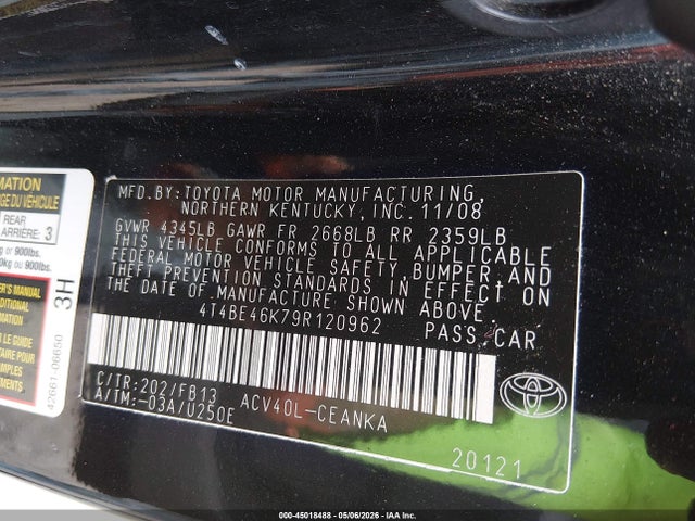 Toyota Camry Le