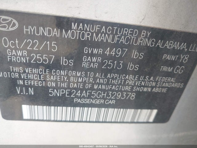 Hyundai SONATA Se