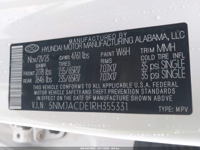 Hyundai TUCSON Se