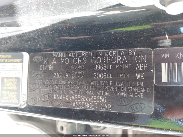 Kia Forte Ex