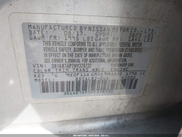 Nissan Sentra S