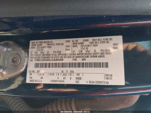 Ford Escape Se