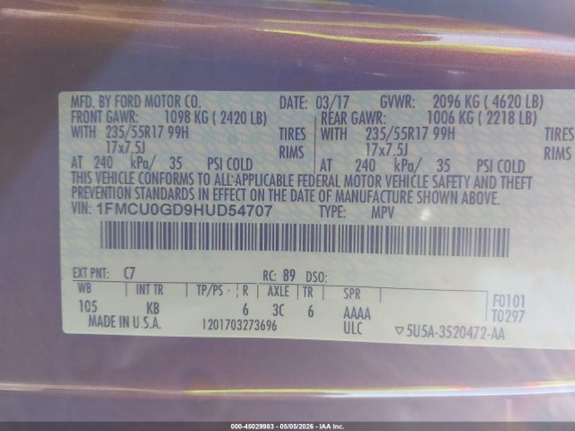 Ford Escape Se