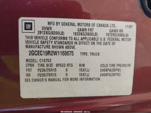 Chevrolet C1500 Fleetside