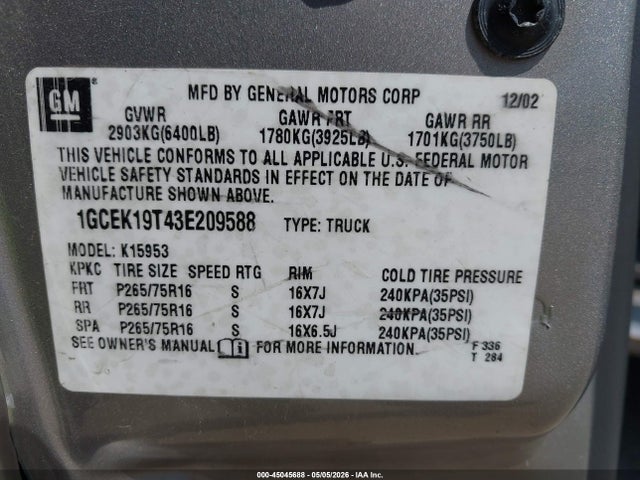 Chevrolet Silverado 1500 Ls