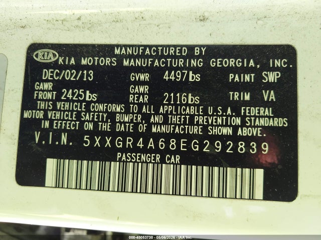 Kia Optima Sx Turbo