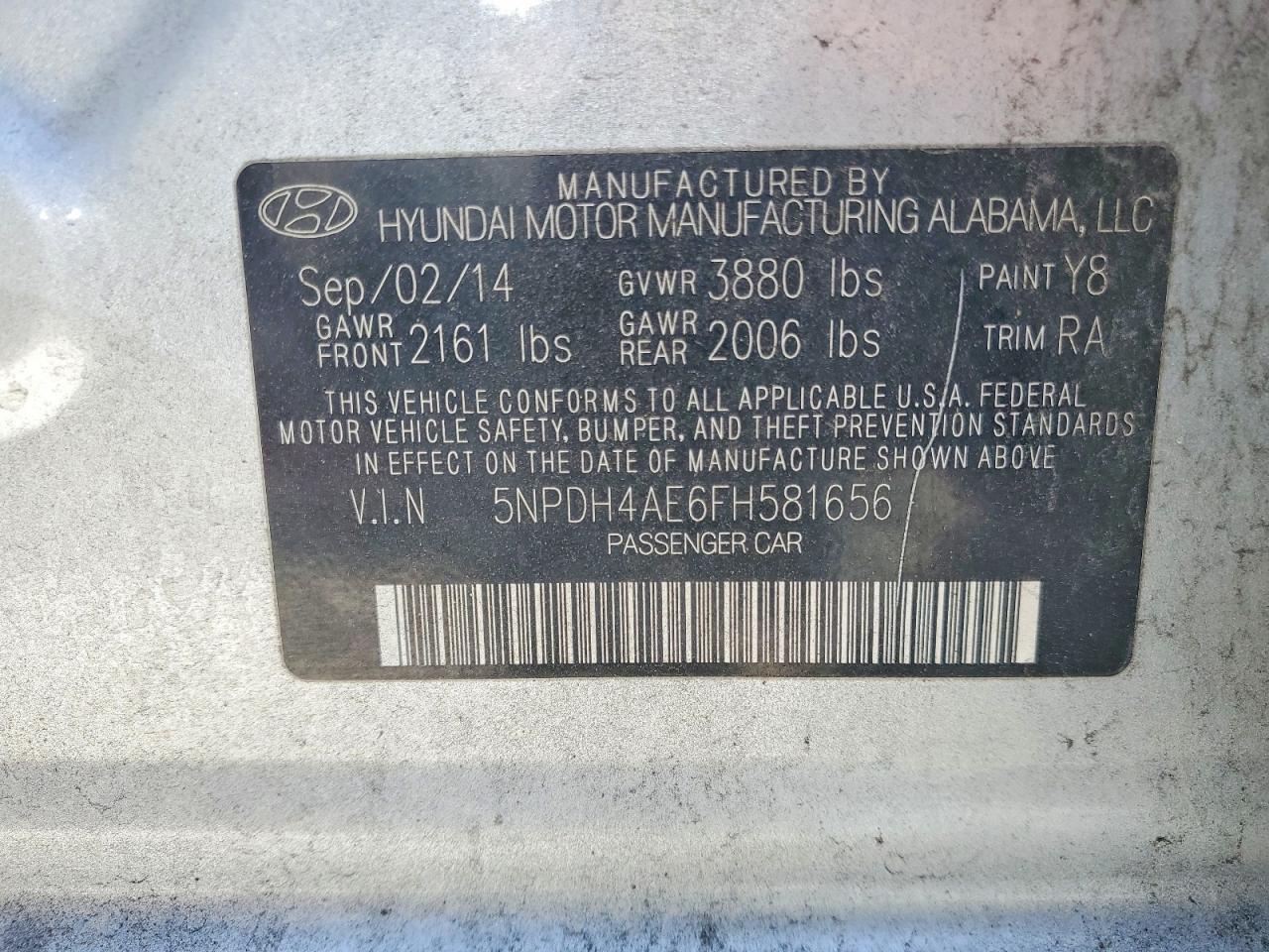 Hyundai ELANTRA Se