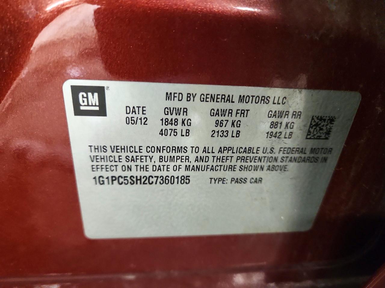 Chevrolet Cruze Ls