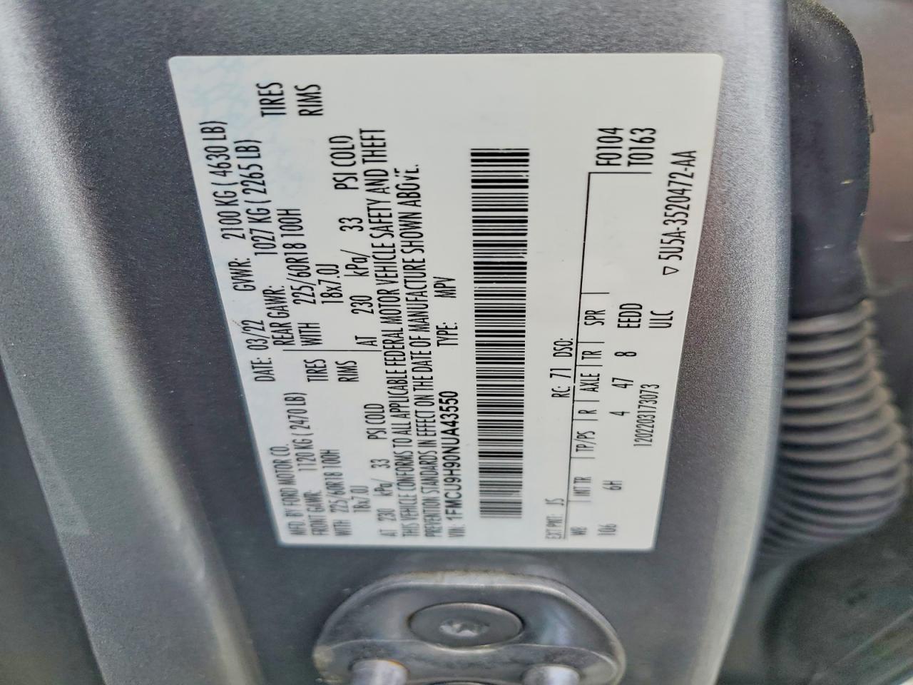 Ford Escape Sel