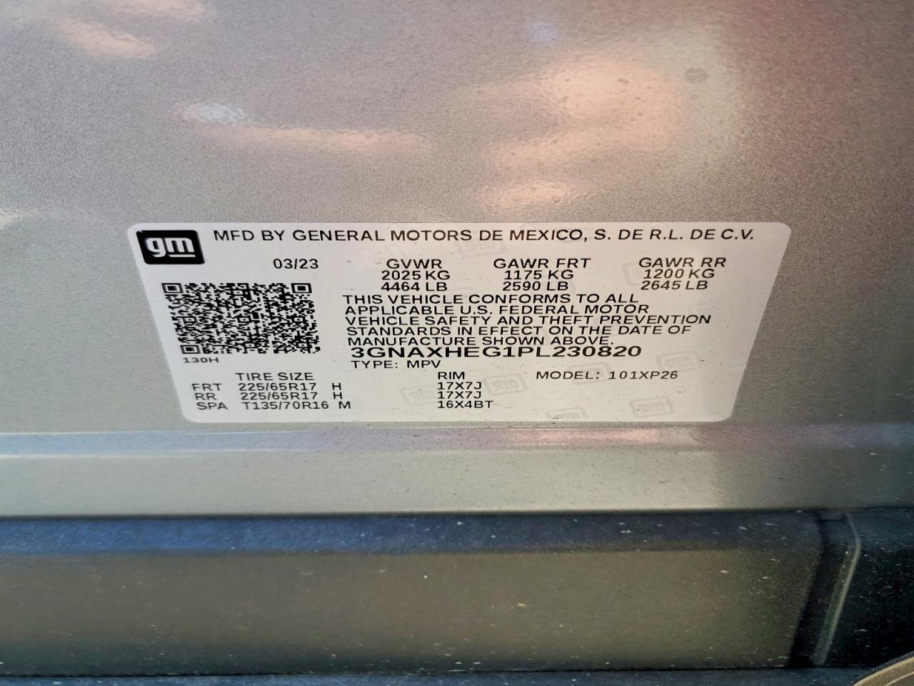 Chevrolet Equinox Ls
