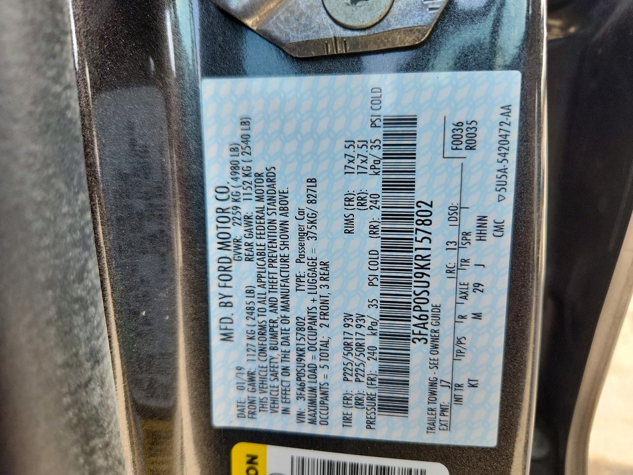 Ford Fusion Titanium