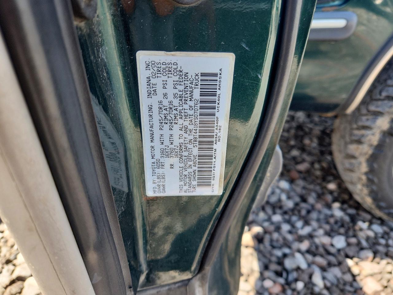 Toyota Tundra Sr5