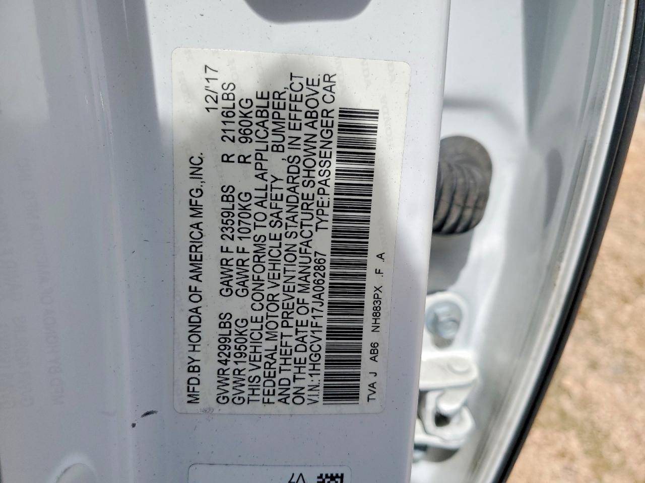 Honda Accord Lx