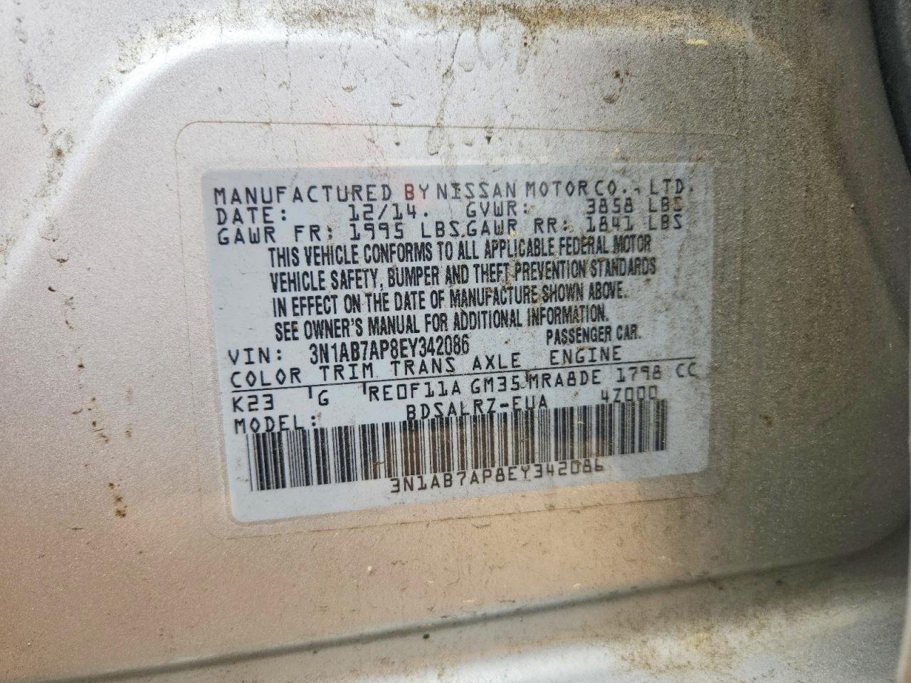 Nissan Sentra Sr