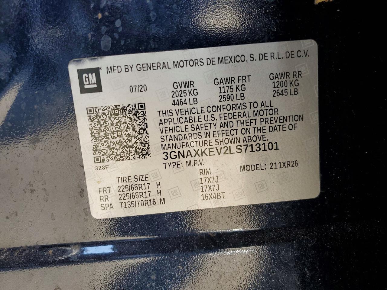 Chevrolet Equinox Lt