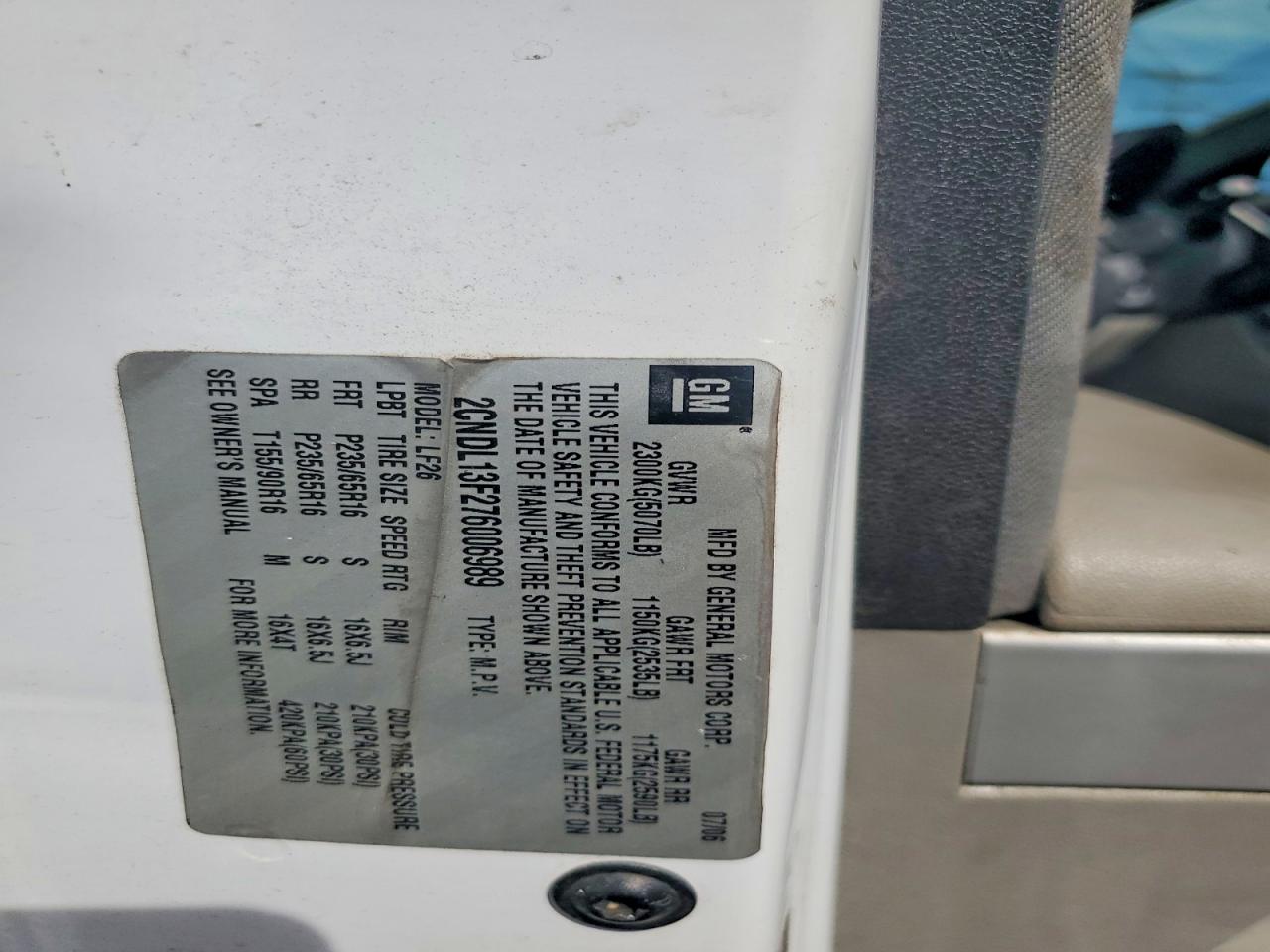 Chevrolet Equinox Ls