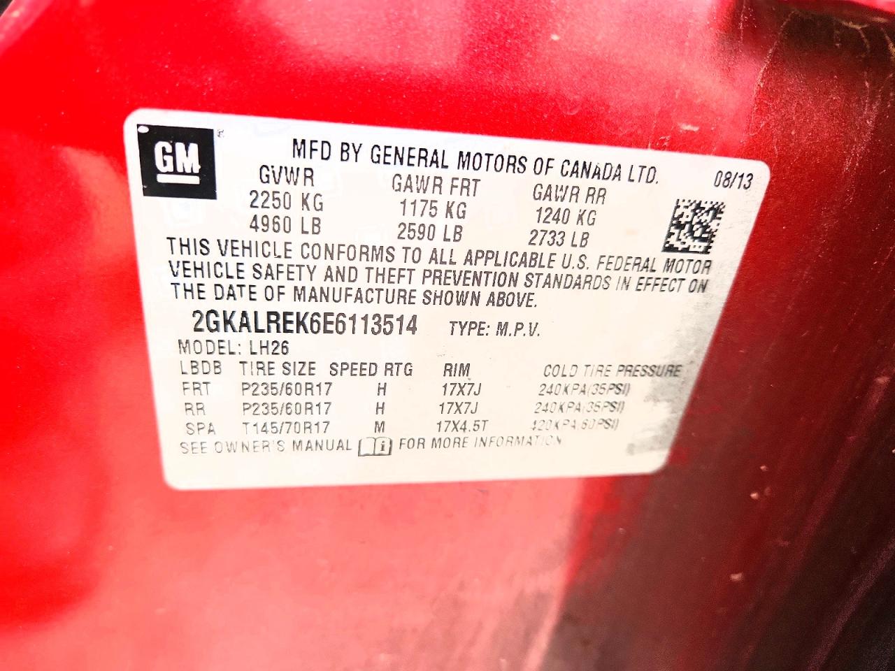 GMC Terrain Sle