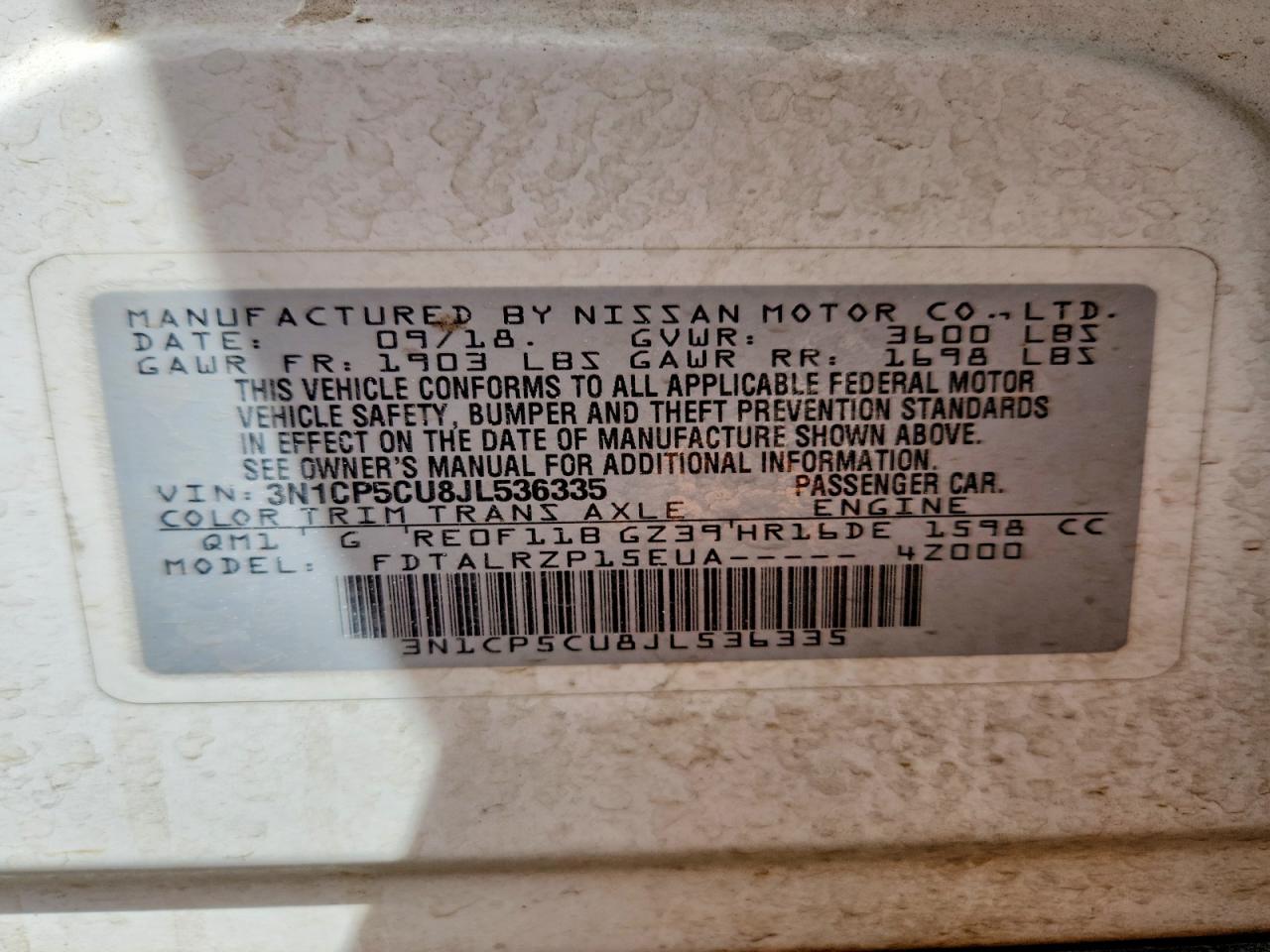 Nissan Kicks S