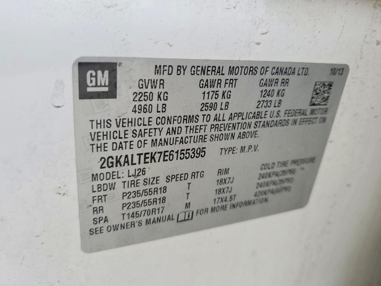 GMC Terrain Slt