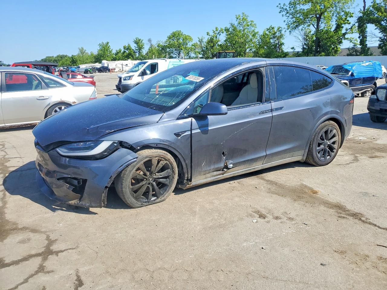 Salvage Tesla Model X Image