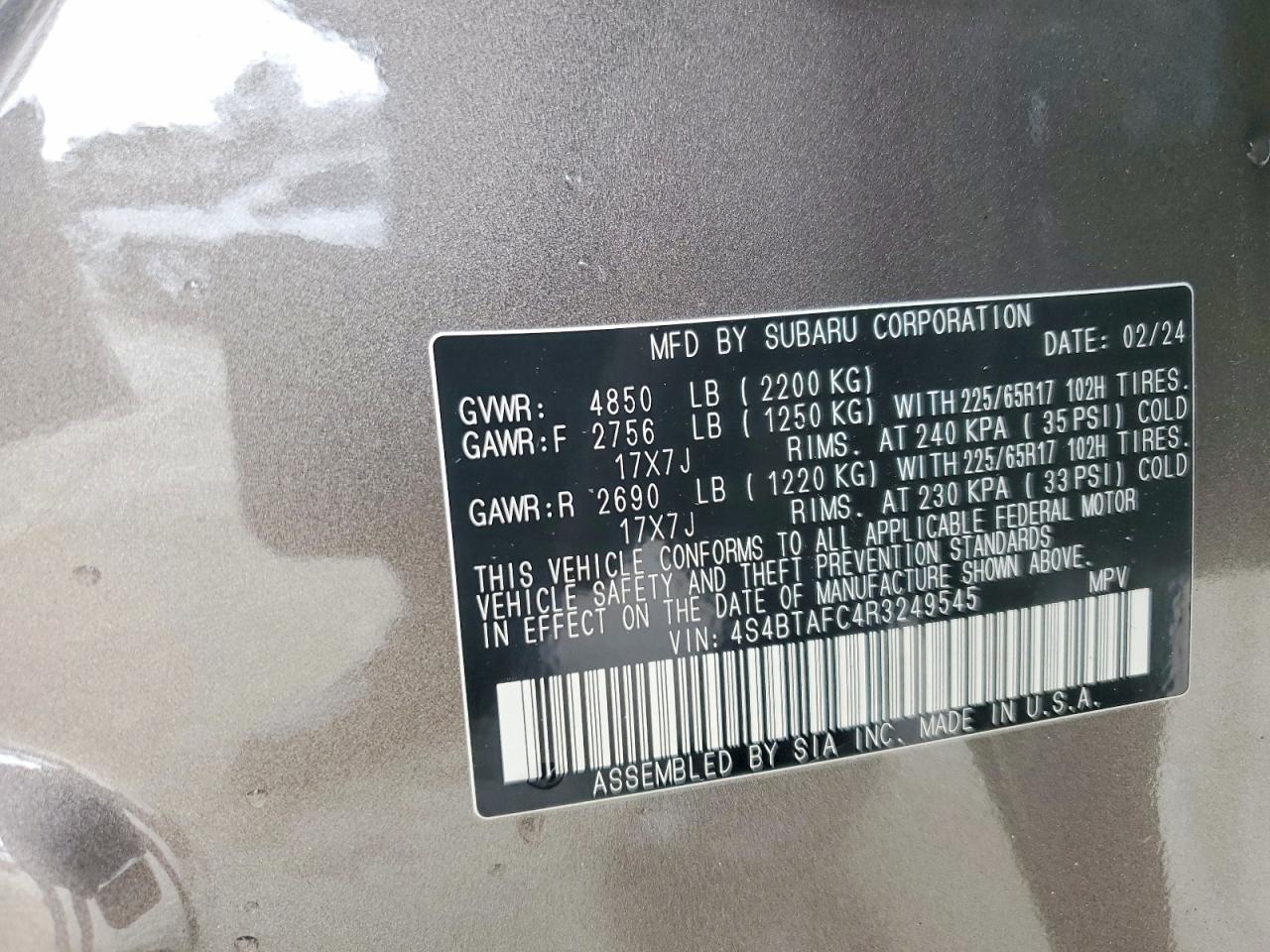 Subaru Outback Premium