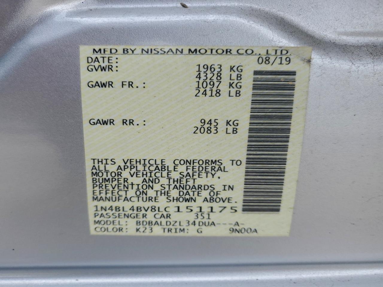 Nissan Altima S