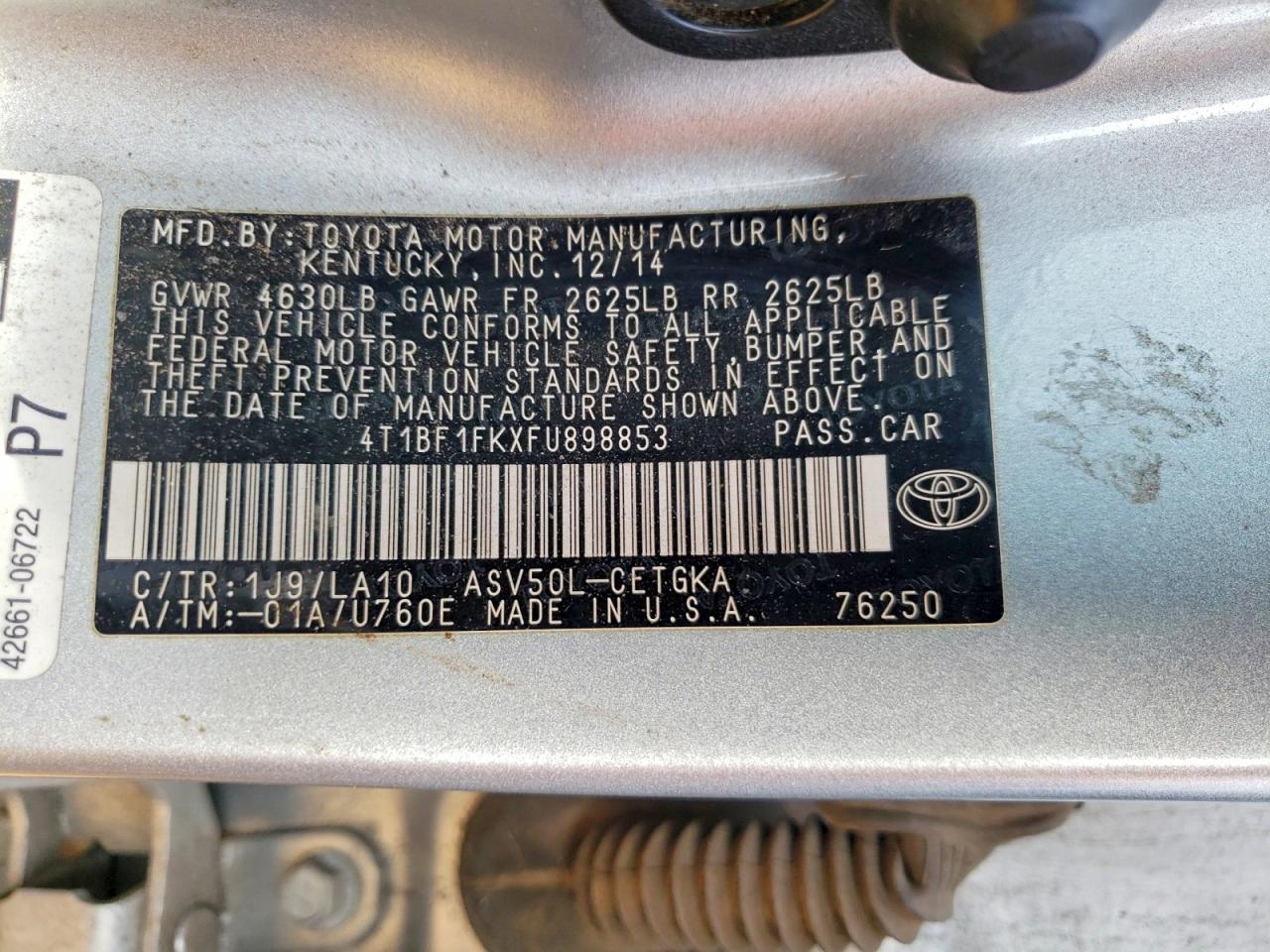 Toyota Camry Le