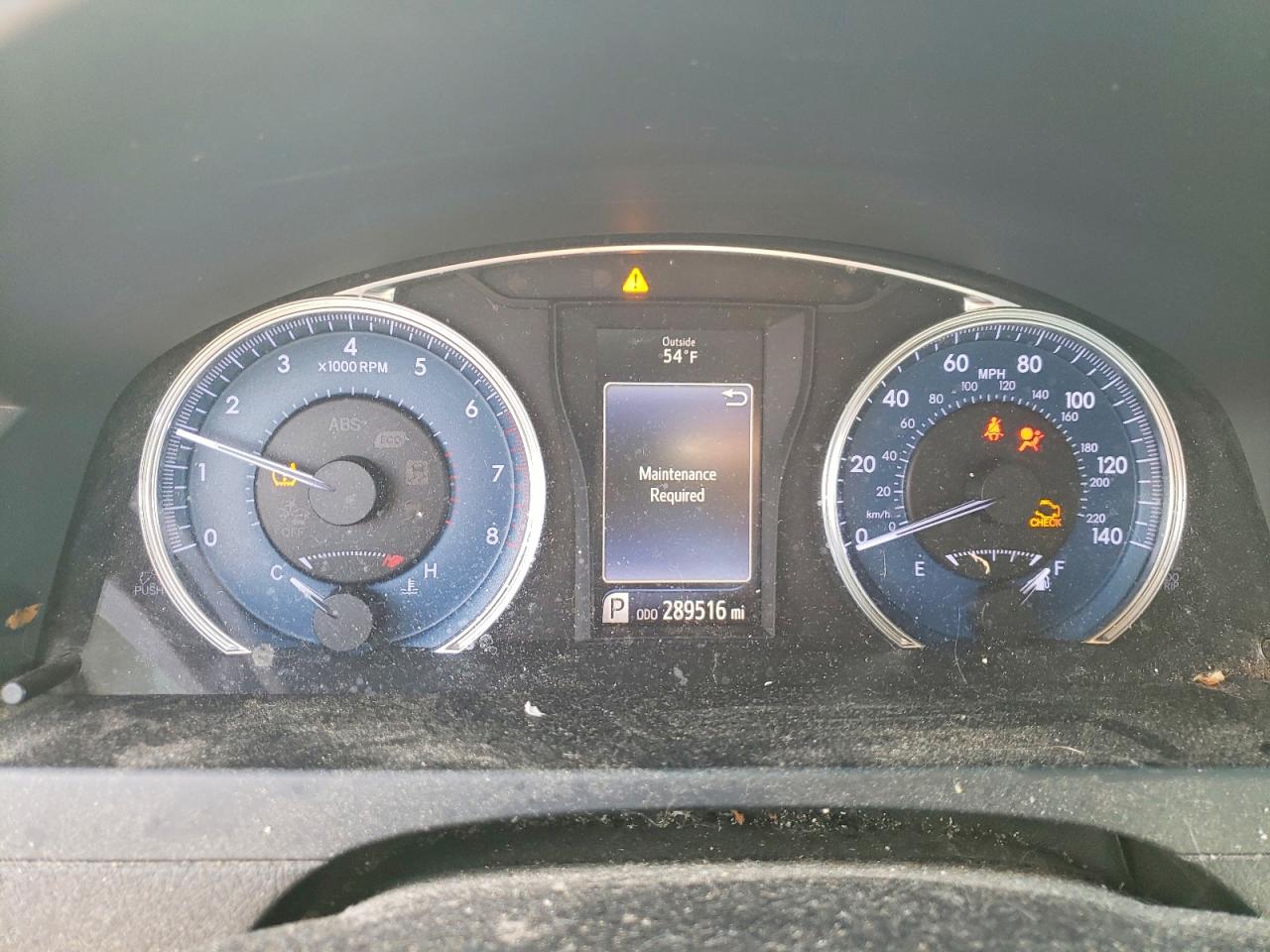 Toyota Camry Le