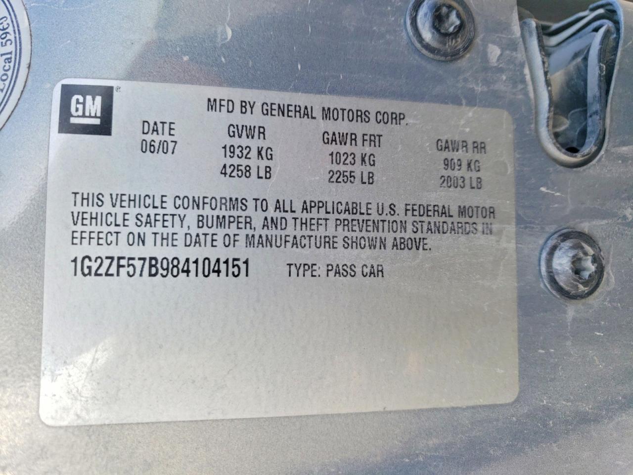 Pontiac G6 Value Leader