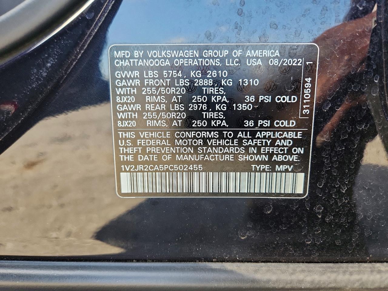 Volkswagen Atlas Se