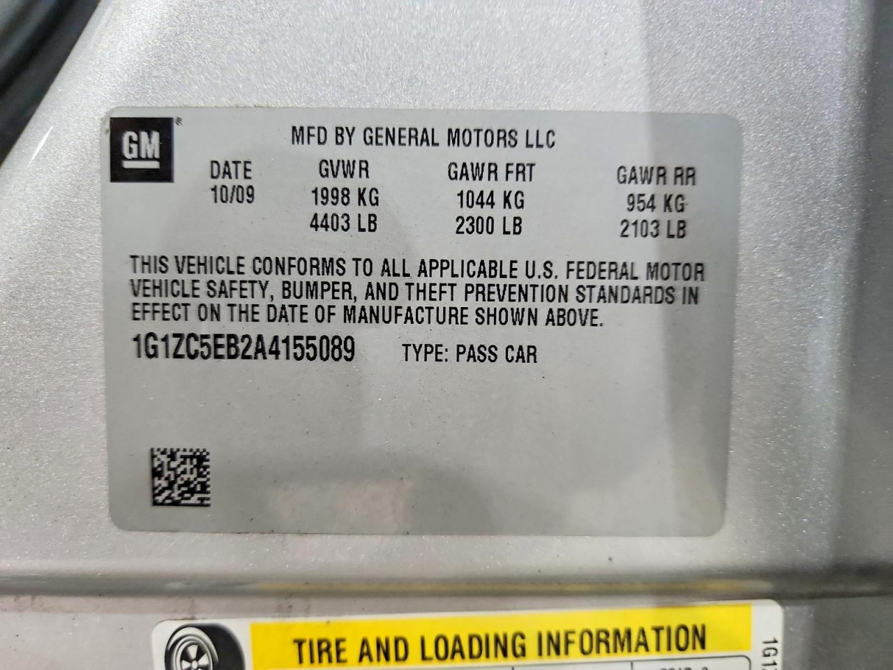 Chevrolet Malibu 1lt
