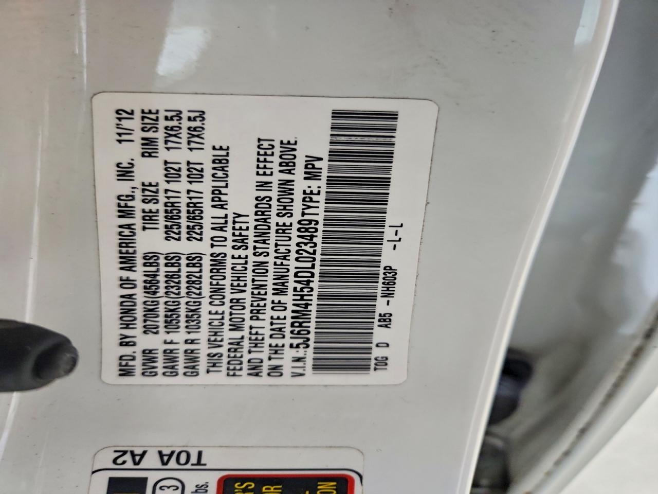 Honda Crv Ex