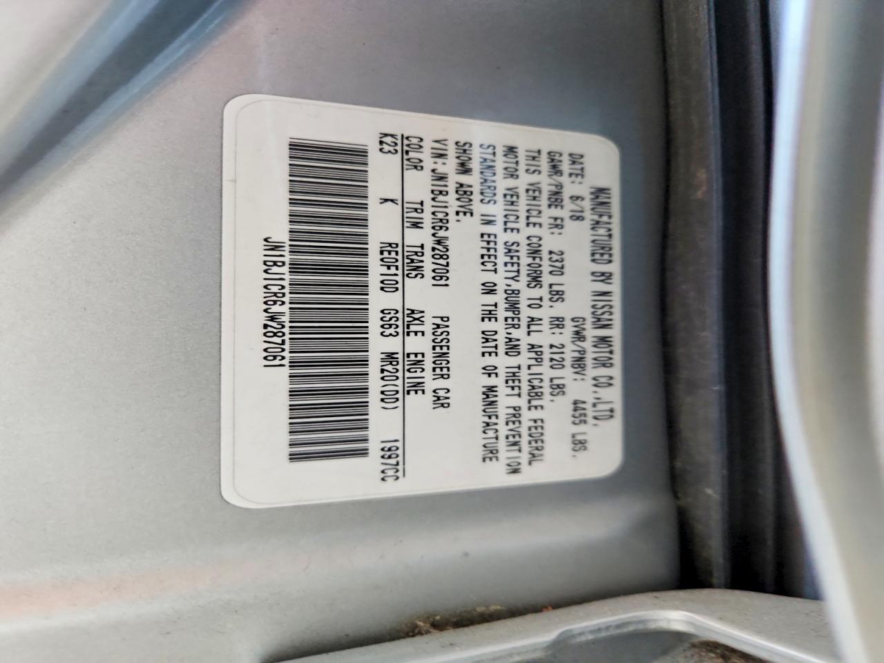 Nissan Rogue Sv