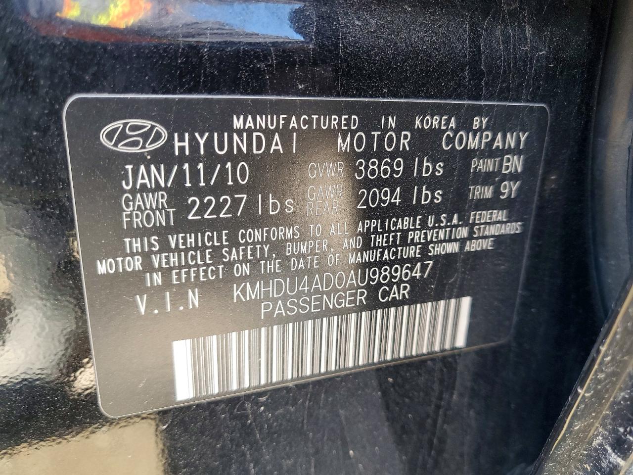 Hyundai ELANTRA Gls