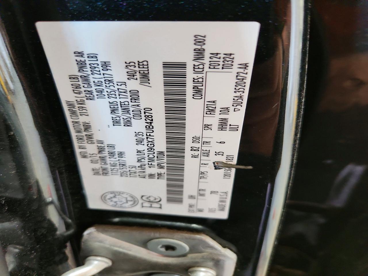Ford Escape Se