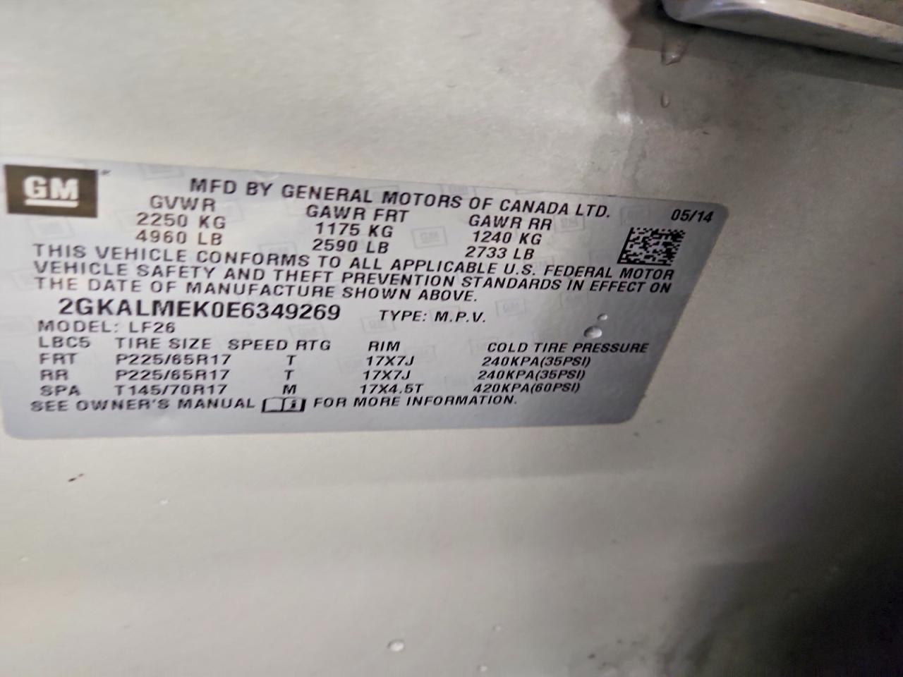 GMC Terrain Sle
