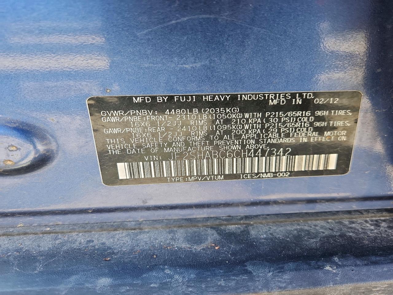 Subaru Forester 2.5x