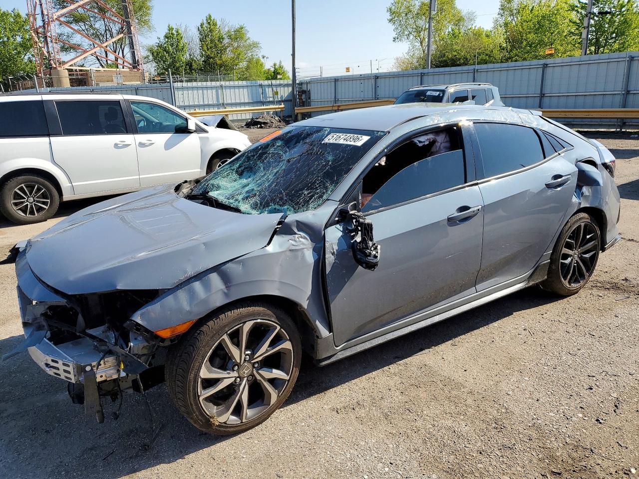 Salvage Honda Civic Image