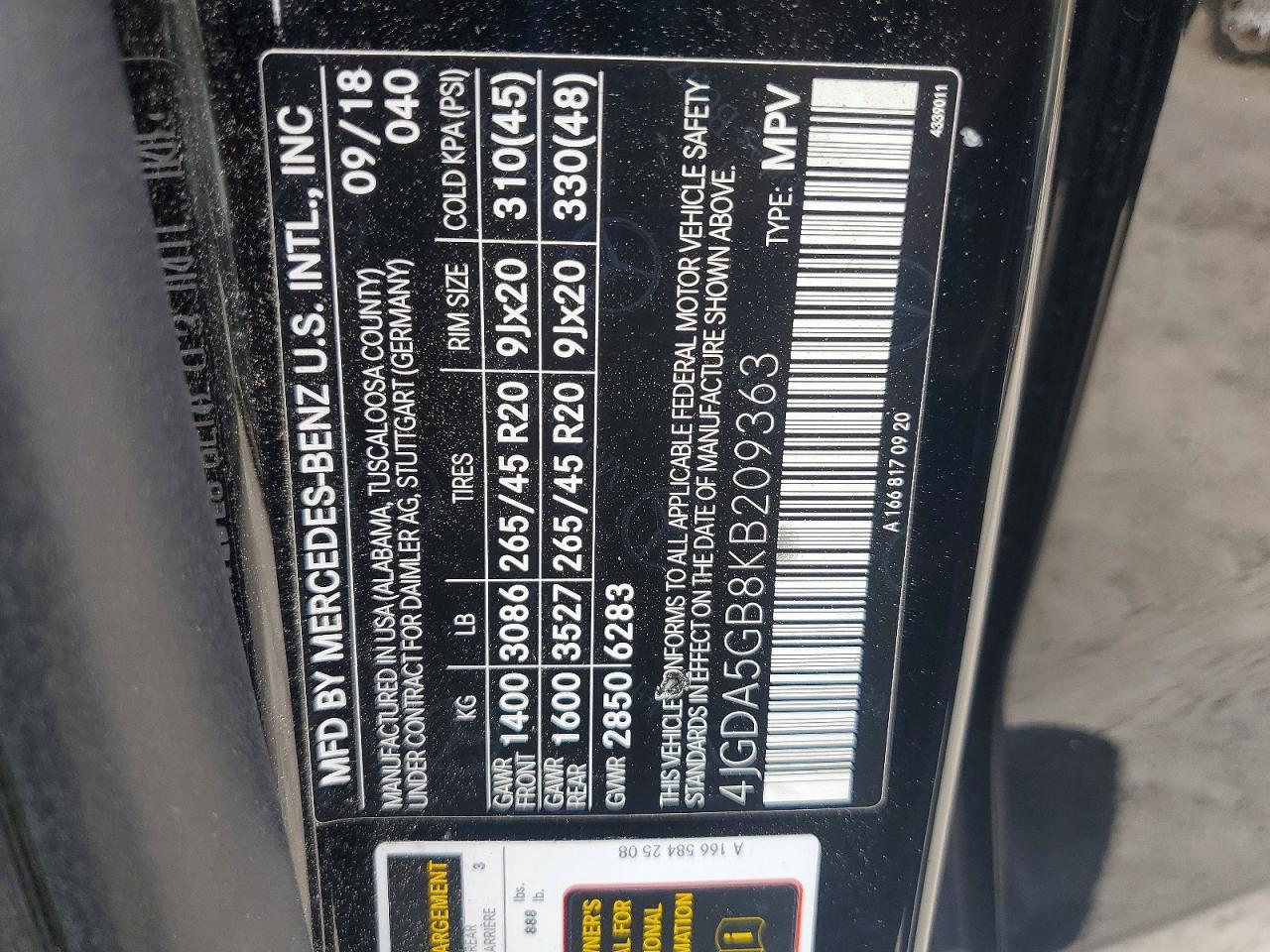 Mercedes-Benz GLE 400 4matic