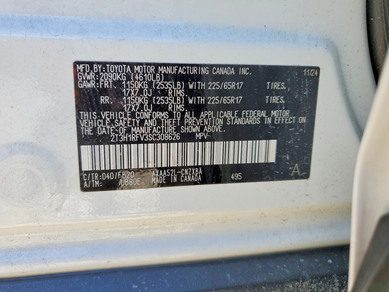Toyota RAV4 Le